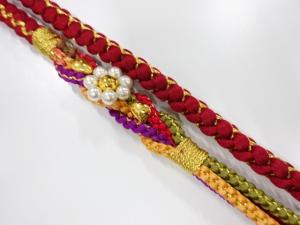 正絹　振袖用　手組帯締め